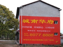 仙桃百分之90的人都不了解的农村墙体广告