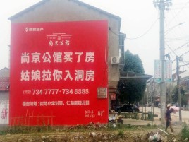 仙桃墙体广告在乡镇、农村市场的媒体优势