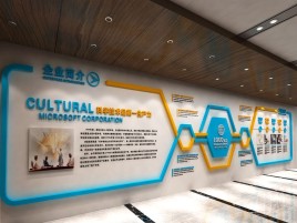 仙桃文化墙有助于企业什么改善？带来什么实际意义？