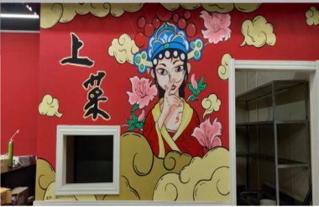仙桃墙体彩绘的发展和应用